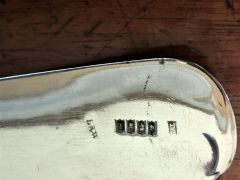 George III irish silver strainer spoon Thumbnail 3