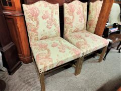 Pair giltwood chairs Thumbnail 2