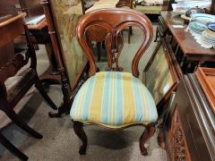 Set of six victorian mahogany chairs Thumbnail 2