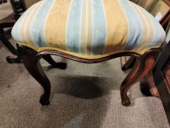 Set of six victorian mahogany chairs Thumbnail 3