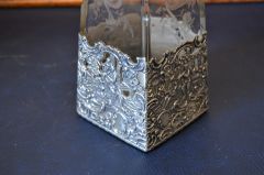 Sterling silver mounted decanter Thumbnail 3