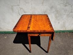 Georgian satinwood pembroke table Thumbnail 3