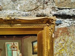 Gilt framed oil on board Thumbnail 3