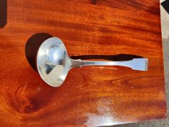 Georgian irish silver ladle Thumbnail 3