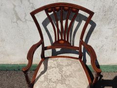 Edwardian armchair Thumbnail 2