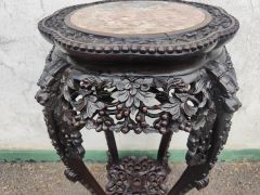 Chinese cherrywood plantstand Thumbnail 3
