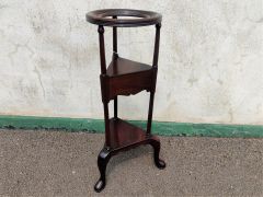 19th century mahogany wig stand Thumbnail 2