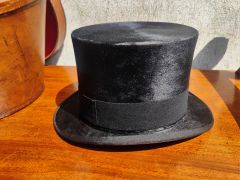 Leather box / case & top hat Thumbnail 4