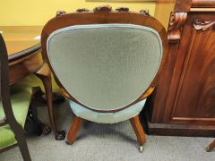 Victorian mahogany armchair Thumbnail 4