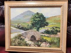 Framed oil painting by irish artist Thumbnail 3