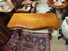 Victorian mahogany side table Thumbnail 2