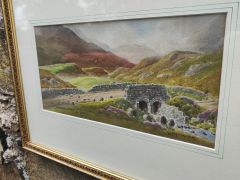 Gilt framed GW Morrison watercolour Thumbnail 2
