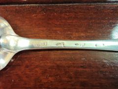 Set of six irish george III old english pattern tablespoons Thumbnail 6