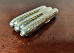 Silver cigar case  Thumbnail 3