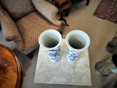 Pair of 19th century chinese vases Thumbnail 3