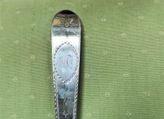 Georgian irish silver ladle Thumbnail 2