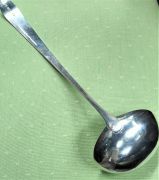 Georgian irish silver ladle Thumbnail 3