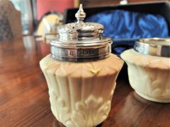 Locke worcester cruet set with silver mounts Thumbnail 3