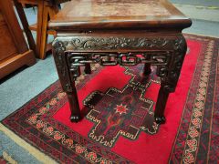 Chinese marble top low table Thumbnail 2