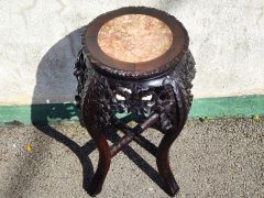 Chinese cherrywood plant stand Thumbnail 2