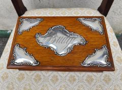 Oak & silver bridge box Thumbnail 2