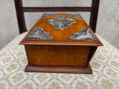 Oak & silver bridge box Thumbnail 3