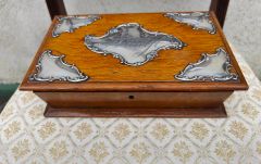 Oak & silver bridge box Thumbnail 6