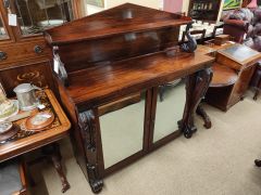 19th century rosewood cabinet Thumbnail 2