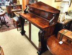 19th century rosewood cabinet Thumbnail 3