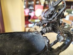 Antique oriental bronze dragon Thumbnail 3
