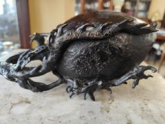 Antique oriental bronze dragon Thumbnail 3