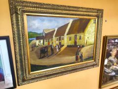 James bingham oil painting in gilt frame Thumbnail 2