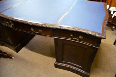 Mahogany partners desk Thumbnail 4
