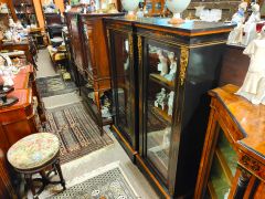 Pair of 19th century cabinets with ormolu mounts Thumbnail 2