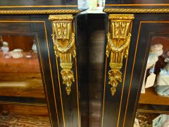 Pair of 19th century cabinets with ormolu mounts Thumbnail 4