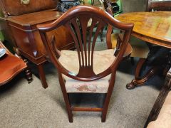 Pair of mahogany armchairs Thumbnail 4
