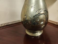 Chinese brass vase Thumbnail 2