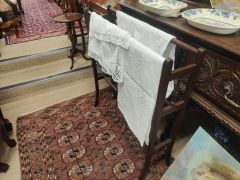 Oak towel rail Thumbnail 3