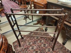 Oak towel rail Thumbnail 4