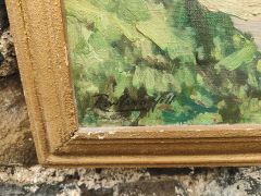 Framed oil on canvas by rowland hill Thumbnail 4