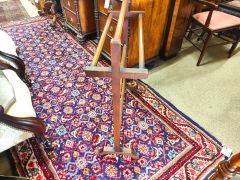 Victorian mahoagy towel rail Thumbnail 2