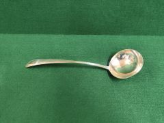 Irish silver soup ladle Thumbnail 2