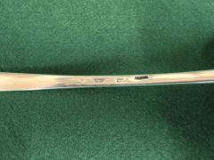 Irish silver soup ladle Thumbnail 4