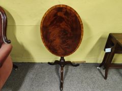 Georgian mahogany occasional table with tip top Thumbnail 3