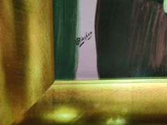Gilt framed oil on board by bellfast artist J.bingham Thumbnail 3