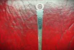 Irish silver meat skewer Thumbnail 2