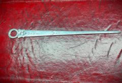 Irish silver meat skewer Thumbnail 4