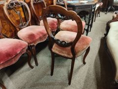 Set of six mahogany chairs Thumbnail 4