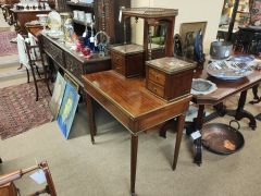 19th century mahogany desk Thumbnail 3