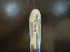 18th century irish silver spoon Thumbnail 4
